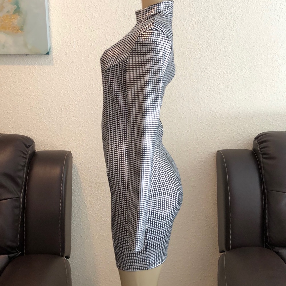 SOLD NWT MIRROR MINI DRESS - Picture 5 of 8